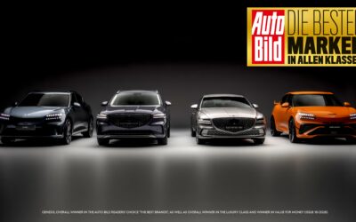 Genesis Makes History: Voted “Best Brand Overall” by AUTO BILD Readers