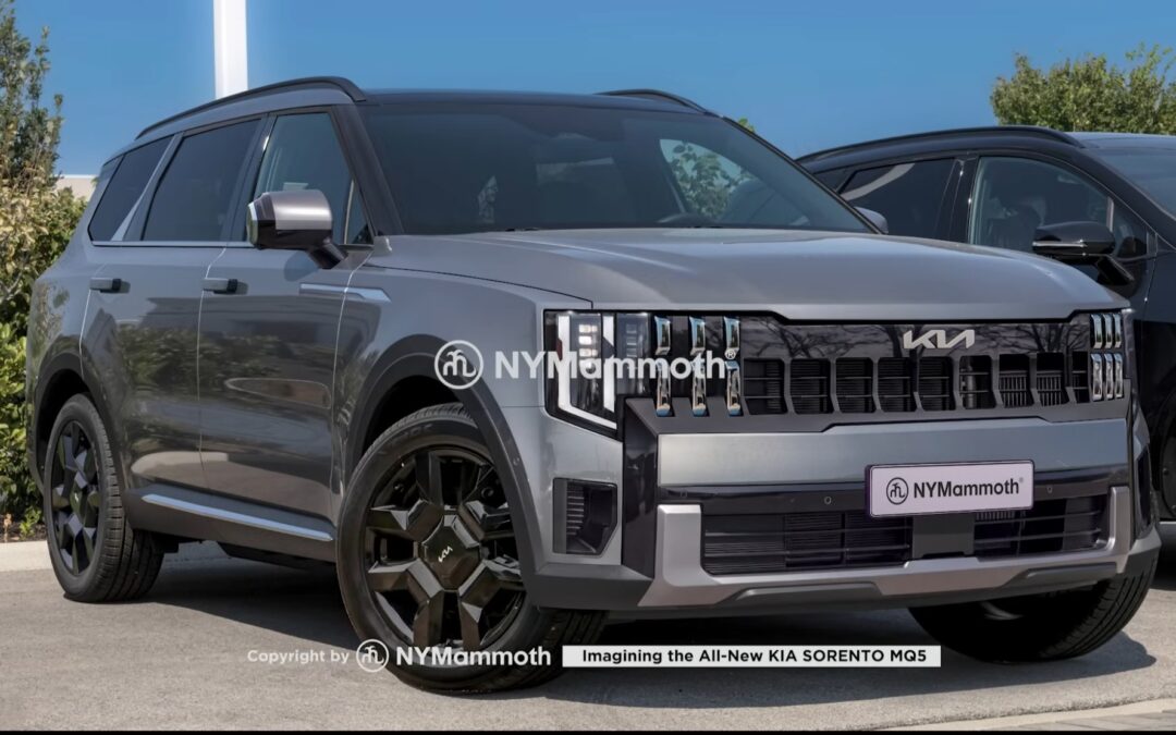 Next-Gen Kia Sorento MQ5 Imagined as Mini-Telluride