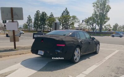 U.S.-spec Genesis G90 Facelift Spotted in California