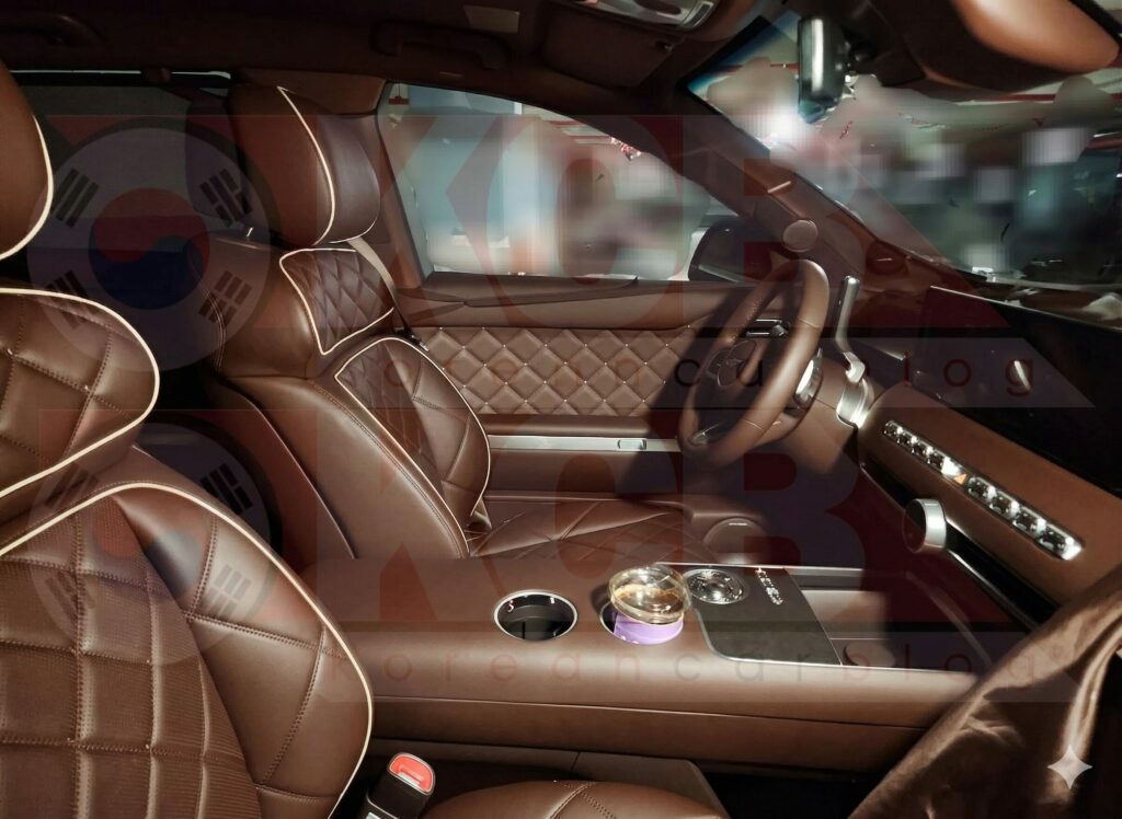 Genesis GV90 ai interior