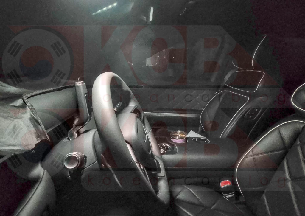 genesis gv90 interior leaked 2