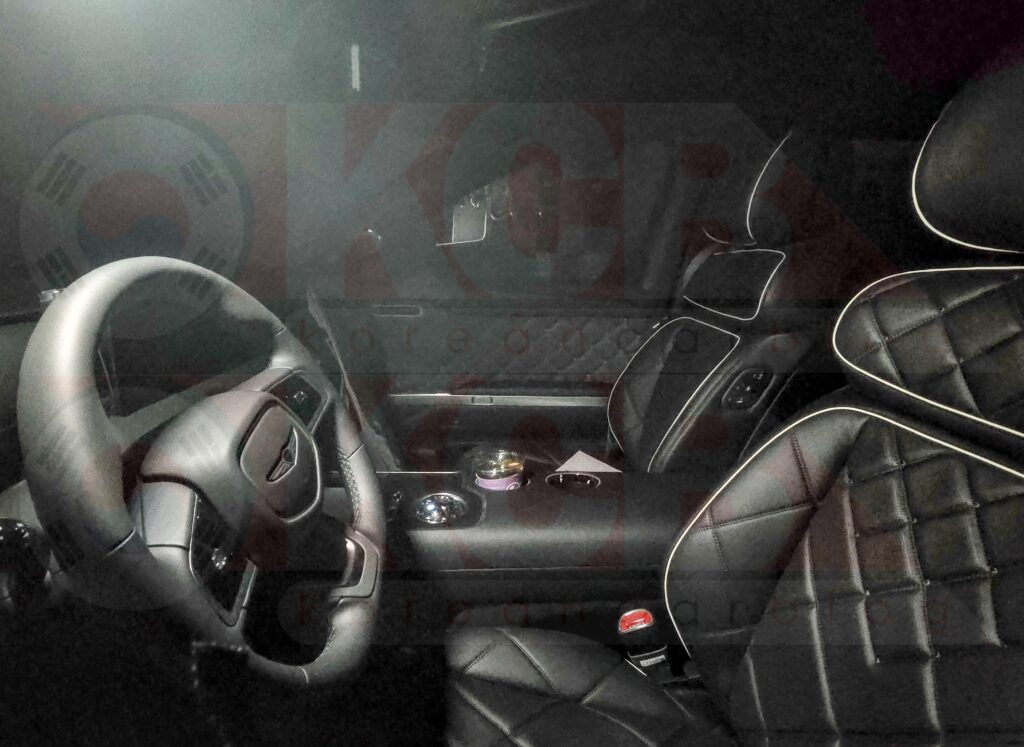 genesis gv90 interior leaked 3