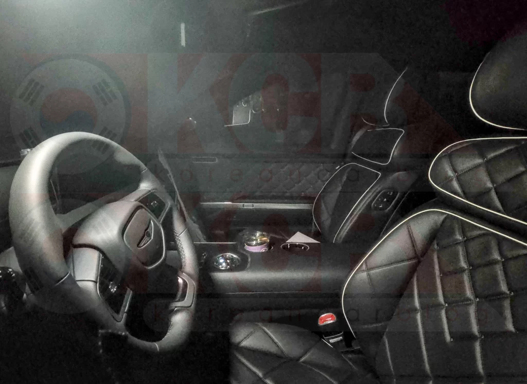 genesis gv90 interior leaked 3
