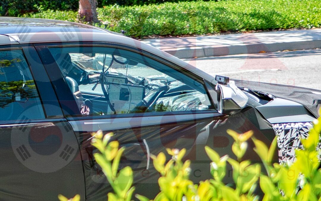 2027 Hyundai Elantra Interior Exposed with Similar Layout to IONIQ 3