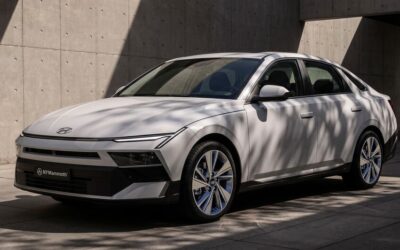 2027 Hyundai Elantra Rendering Based on Pre-Production Model Spy Photos