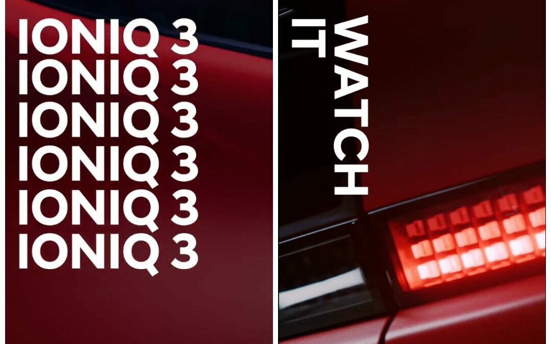 Hyundai IONIQ 3 Teased Ahead April 20th World Premiere