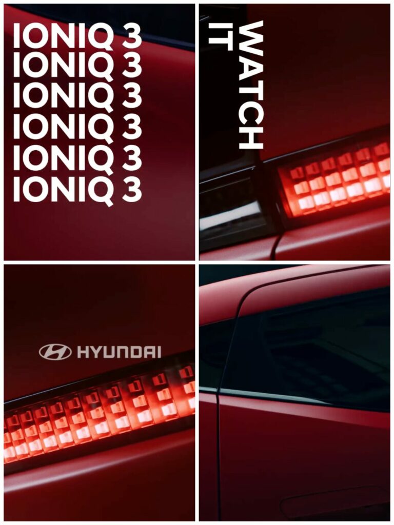 hyundai ioniq 3 teaser