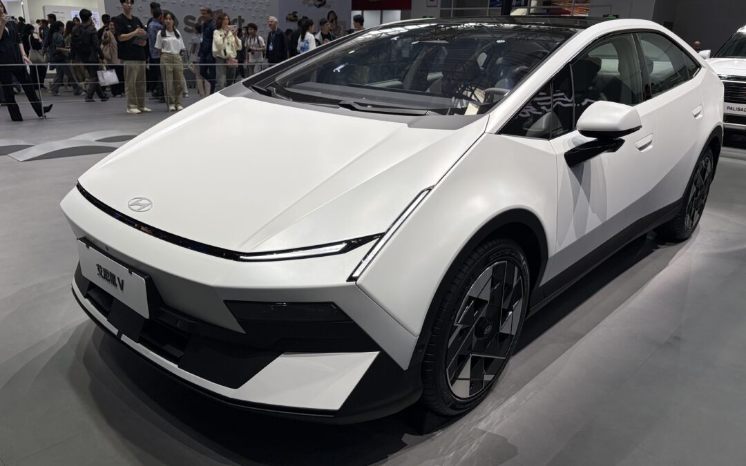 Live Gallery: Hyundai IONIQ V has 800V E-GMP, 4,9 meters and a Snapdragon chipset